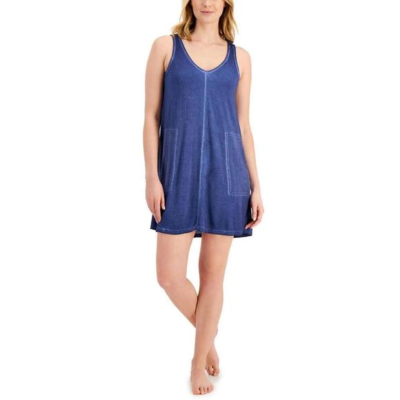 Jenni Womens Washed Tank Chemise Nightgown Size S - Picture 2 of 2